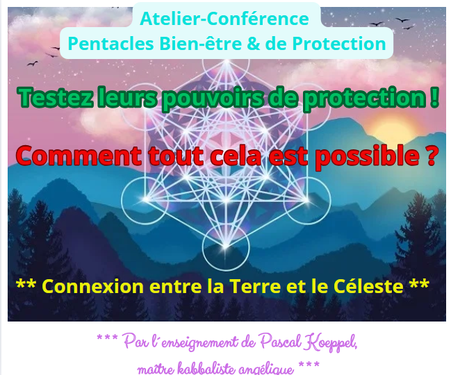 les pentacles bien-être & de protection